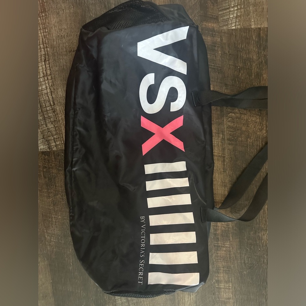 Victoria's Secret VSX Black Gym Duffle Bag